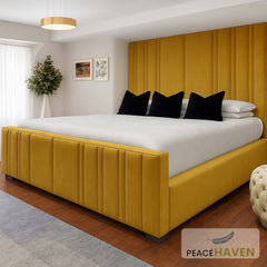Lucy Bed Frame Vertical Panel