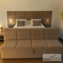 Frach Rahty Modern Panelled Bed