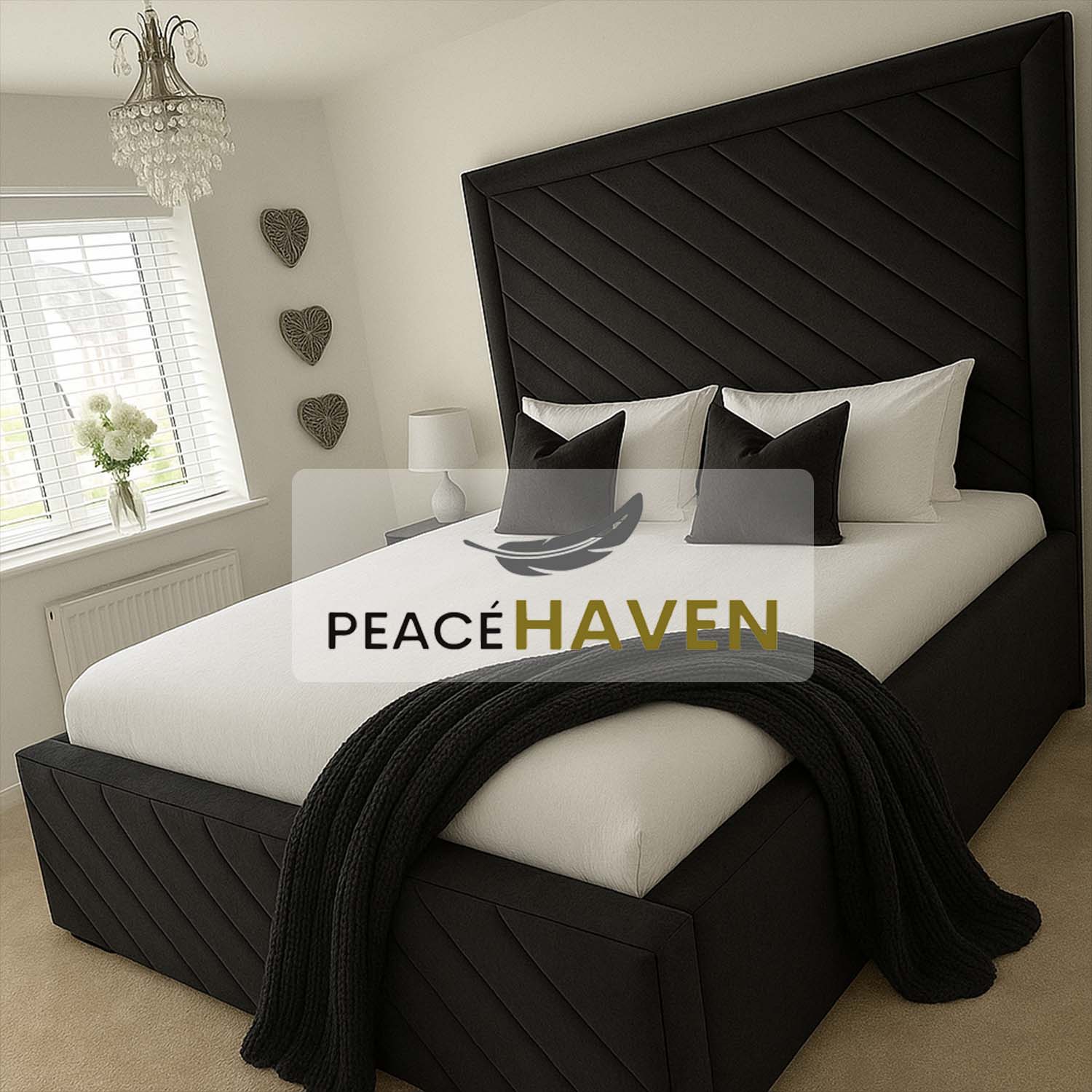 Contemporary Soft-Touch Bed