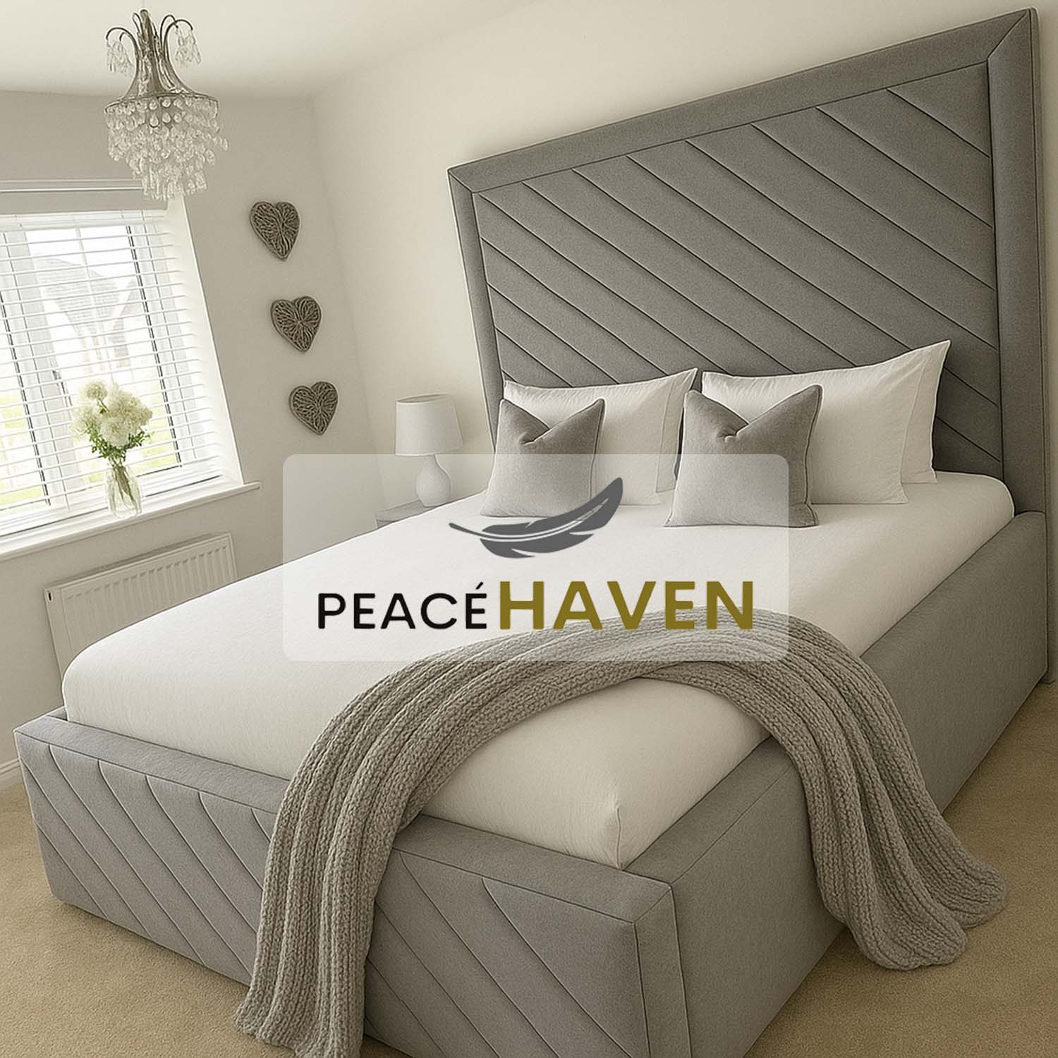 Contemporary Soft-Touch Bed