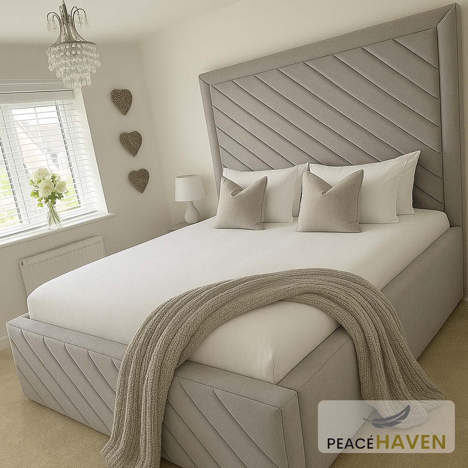 Contemporary Soft-Touch Bed