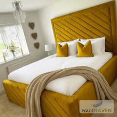 Contemporary Soft-Touch Bed