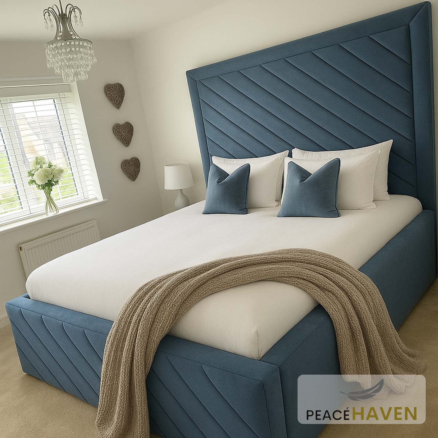 Contemporary Soft-Touch Bed