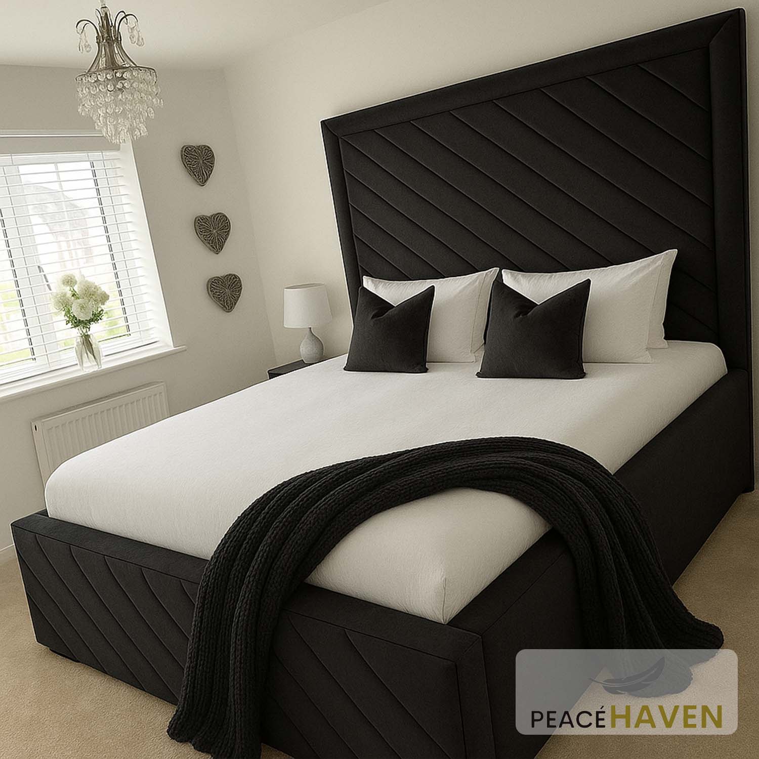 Contemporary Soft-Touch Bed