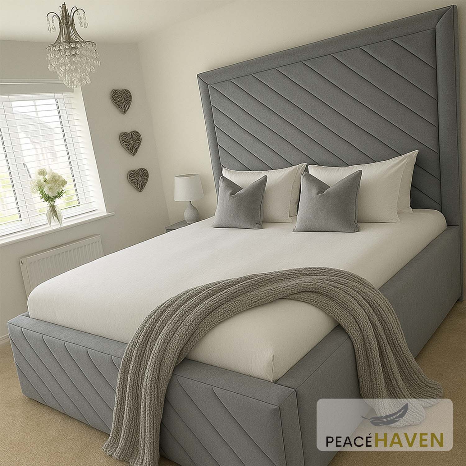 Contemporary Soft-Touch Bed