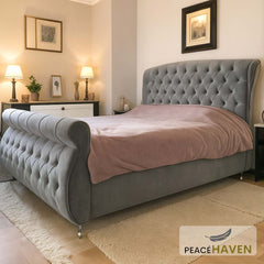 Winchester Chesterfield Sleigh Bed