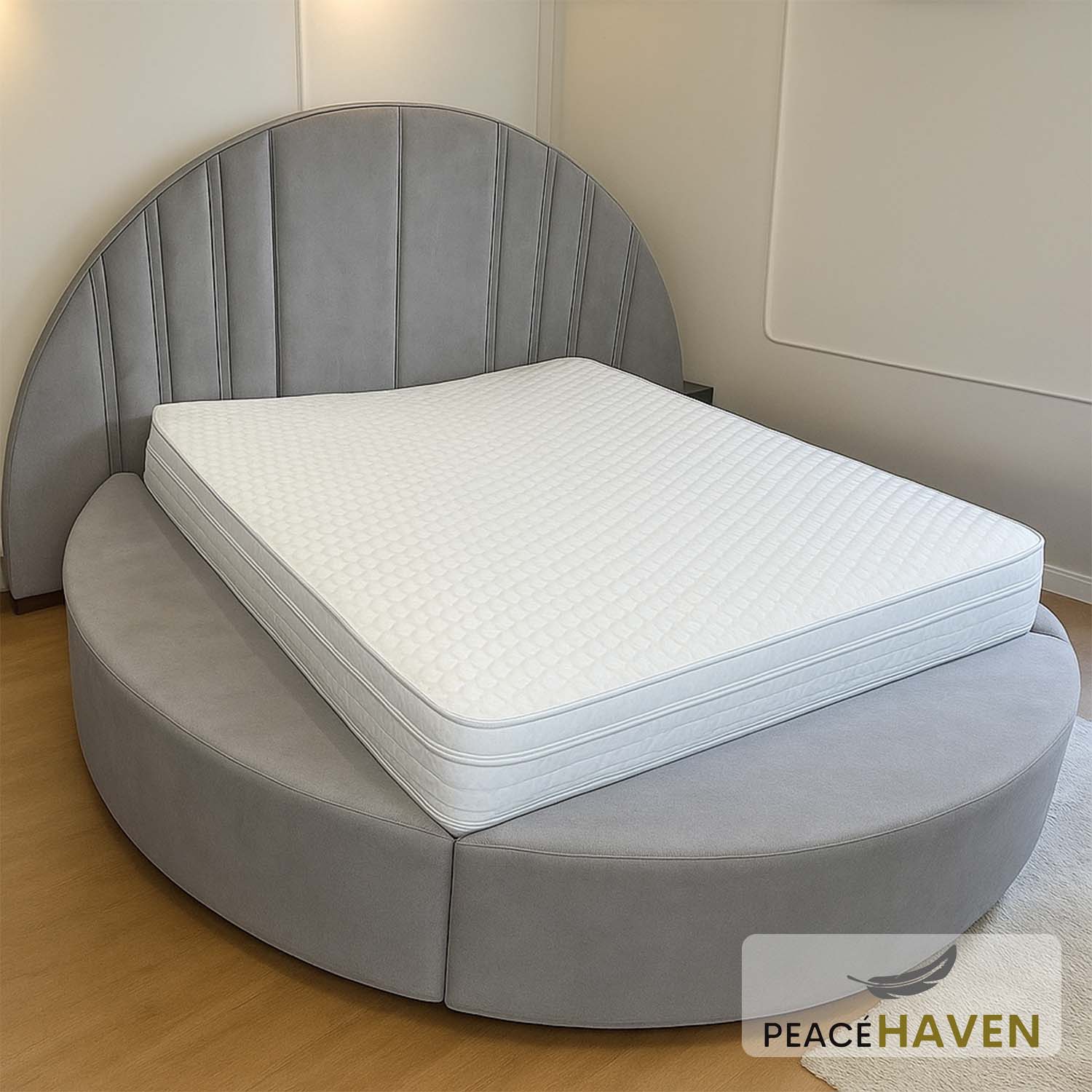 Court Contemporary Round Bed
