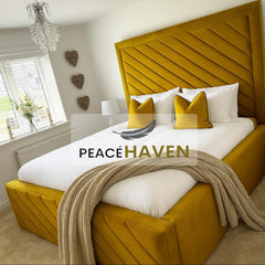 Contemporary Soft-Touch Bed