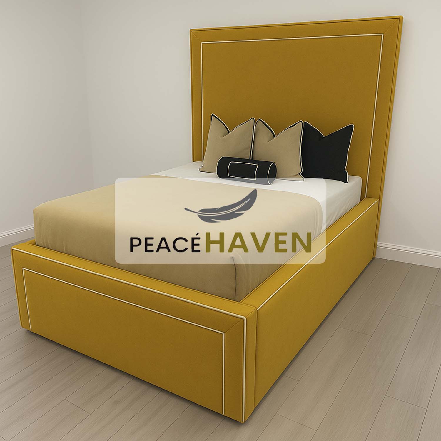 Emerson Contrast Piping Bed