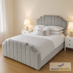 Charlotte Bed – Sculpted Panel Bed