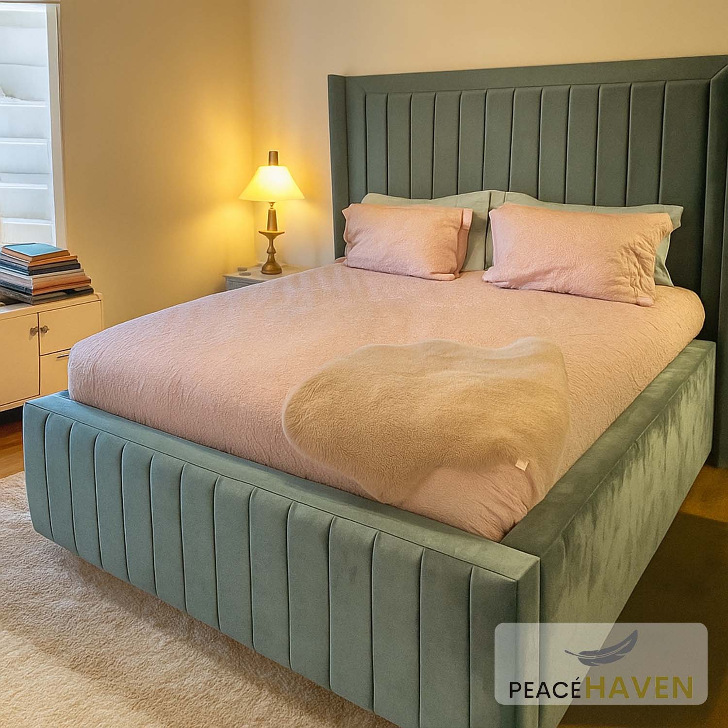Sorella Vertical Channel Headboard & Footboard Bed