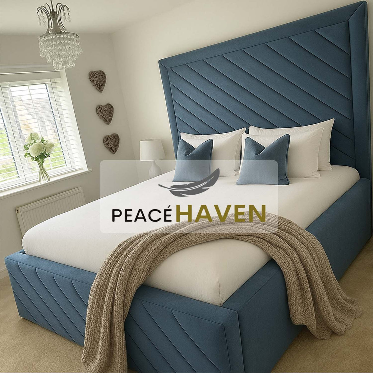 Contemporary Soft-Touch Bed