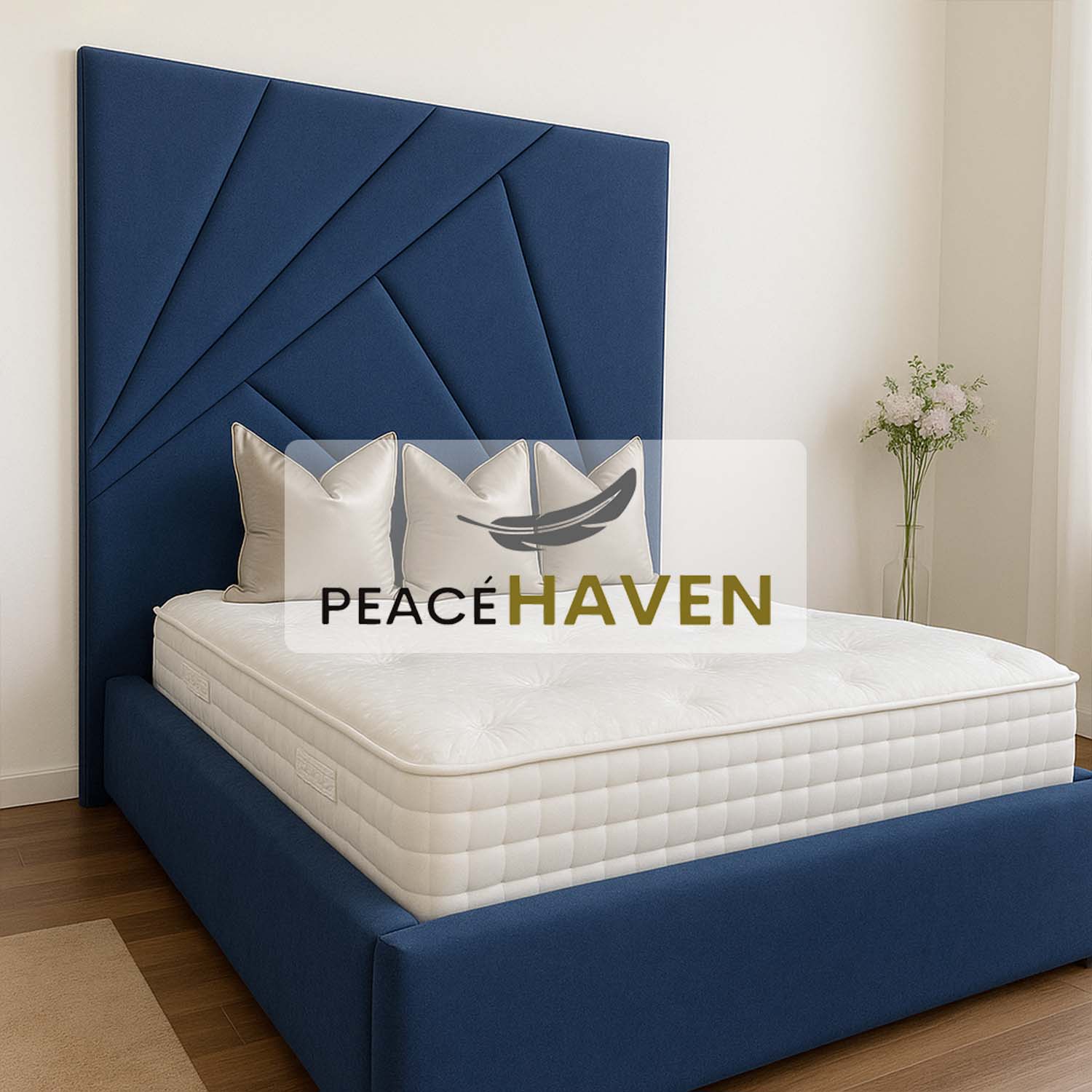 Eastcliffe Sculpted Sunburst Headboard Bed