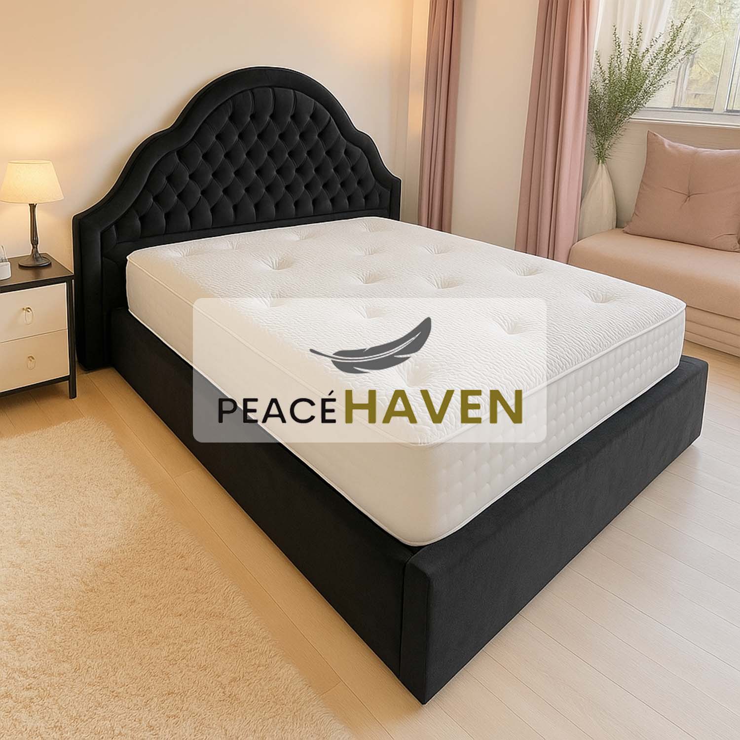 Edwardian Chesterfield Headboard Bed