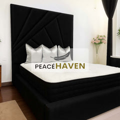 Eastcliffe Sculpted Sunburst Headboard Bed