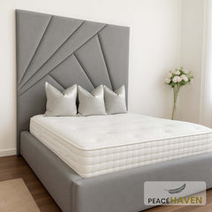 Eastcliffe Sculpted Sunburst Headboard Bed