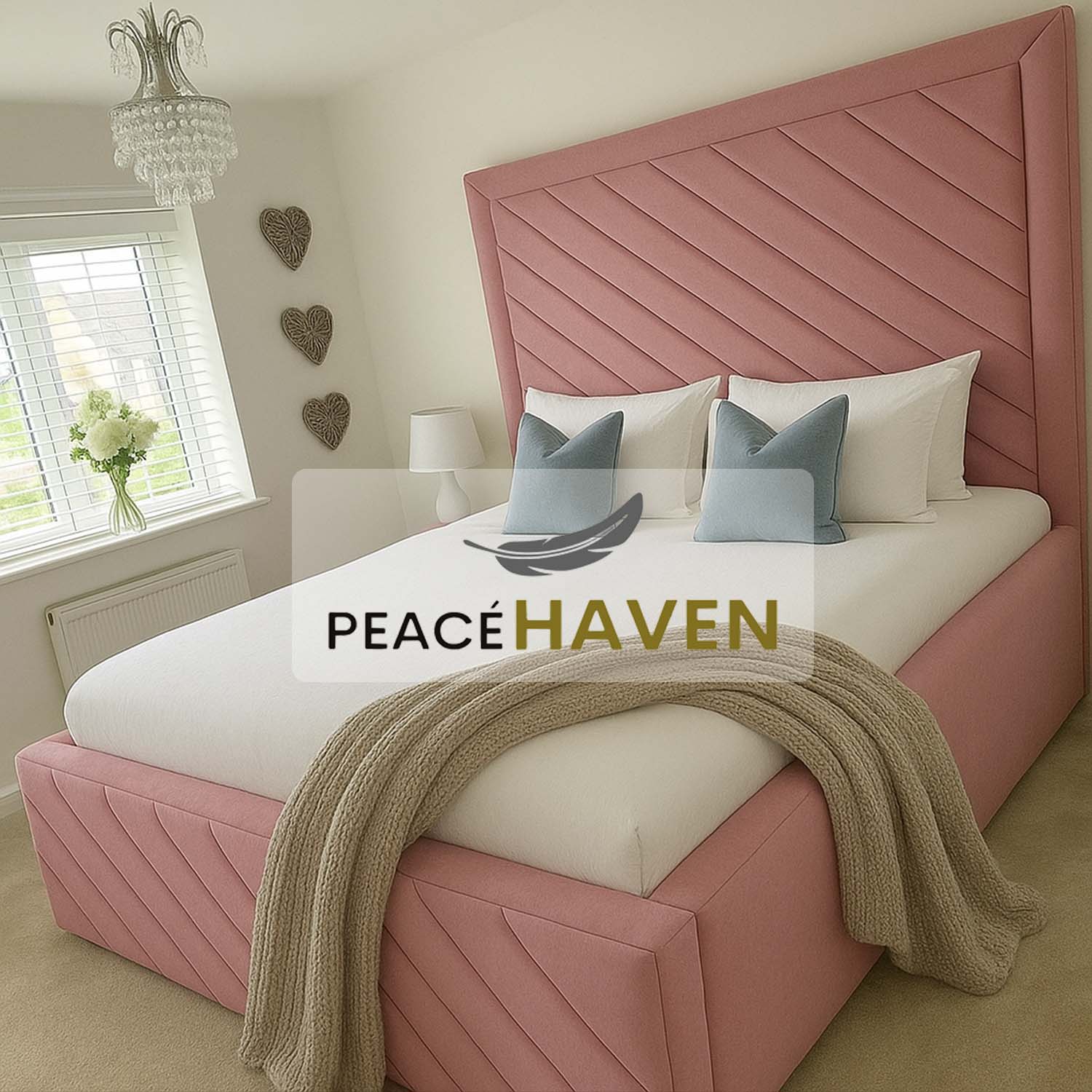 Contemporary Soft-Touch Bed