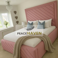 Contemporary Soft-Touch Bed