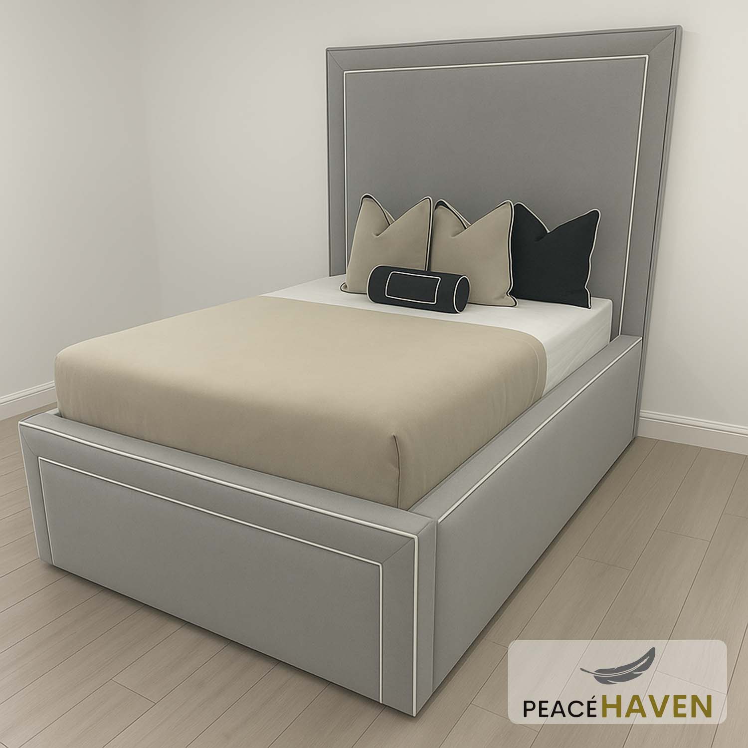 Emerson Contrast Piping Bed