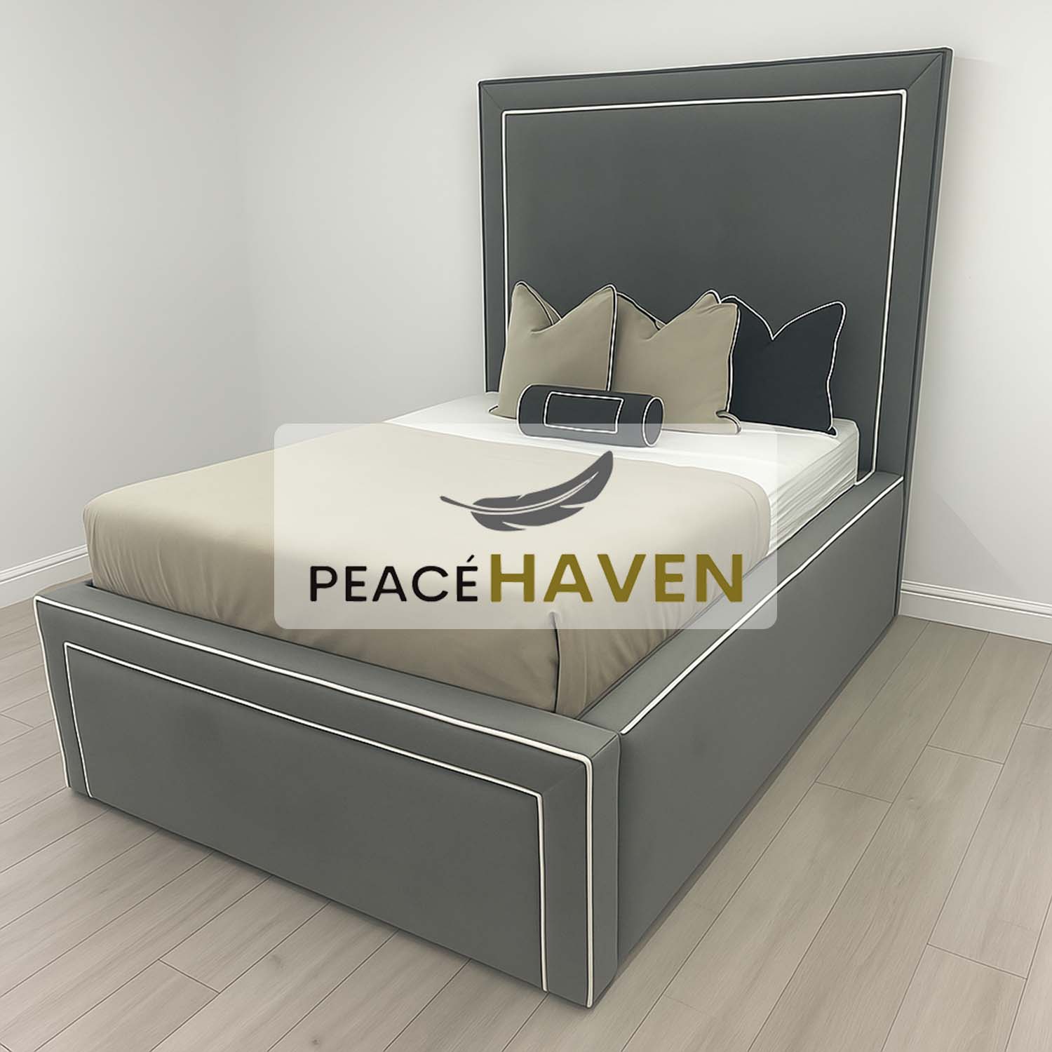 Emerson Contrast Piping Bed