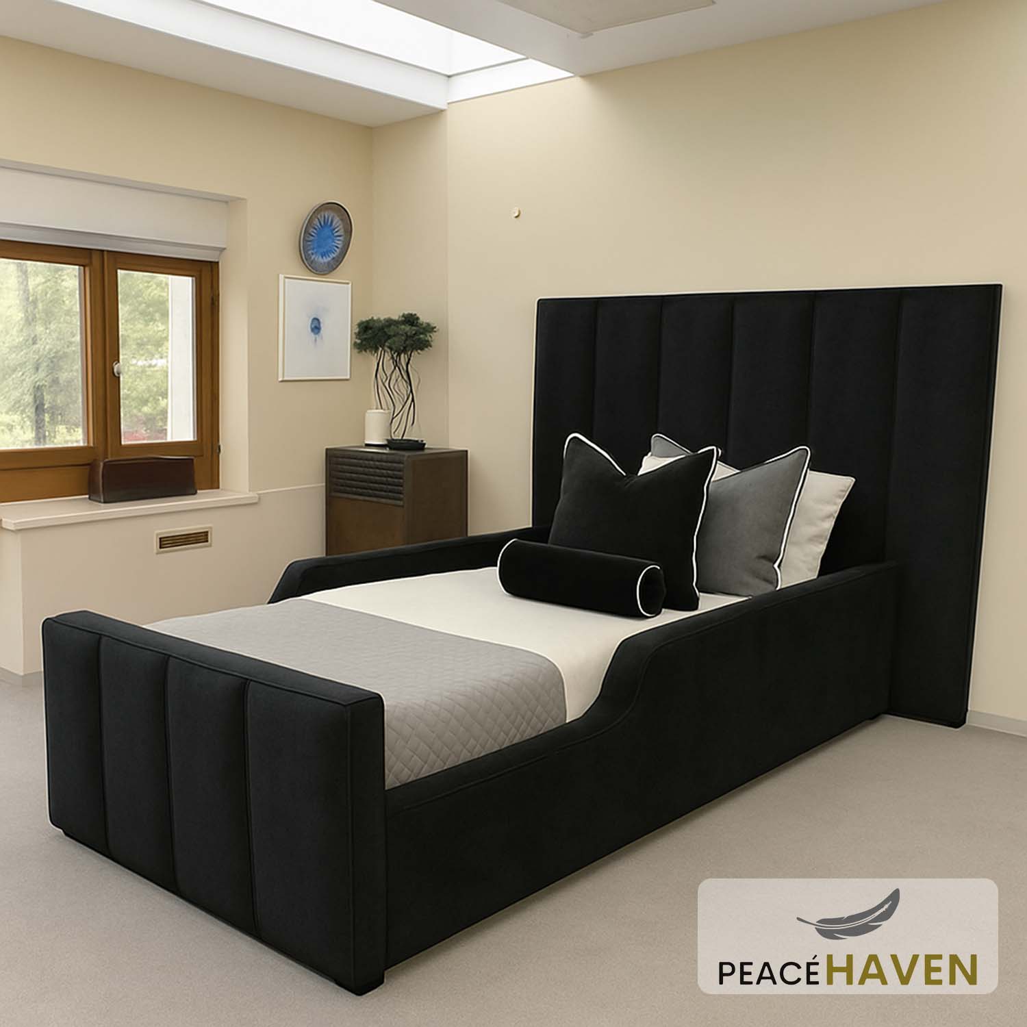 Merry Kids Vertical Panel Single Bed