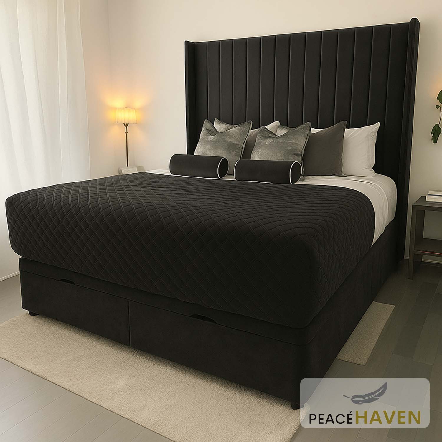 Amy Lauren Edition – Vertical Panel Ottoman Divan Bed
