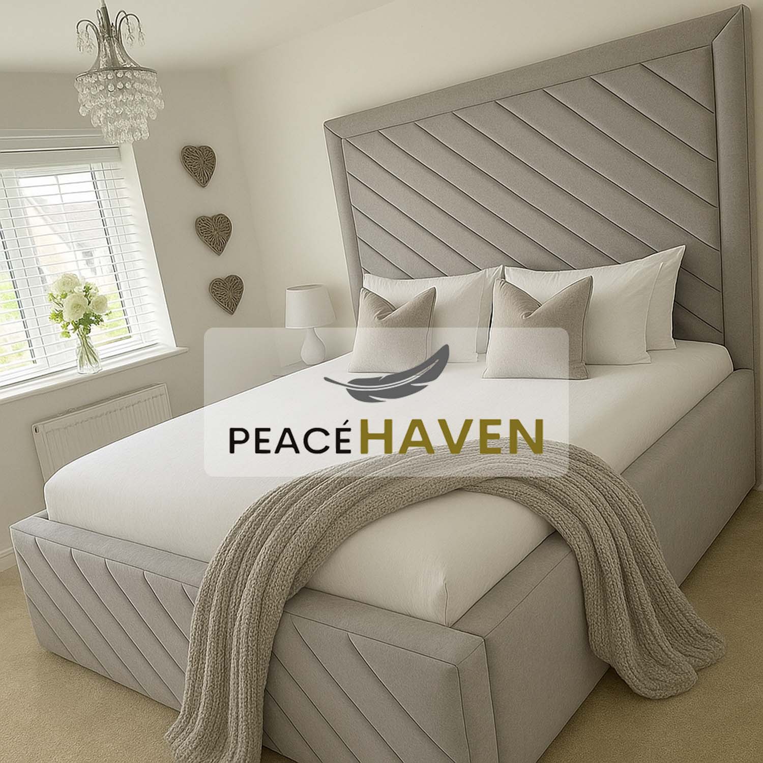 Contemporary Soft-Touch Bed