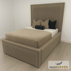 Emerson Contrast Piping Bed