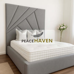 Eastcliffe Sculpted Sunburst Headboard Bed