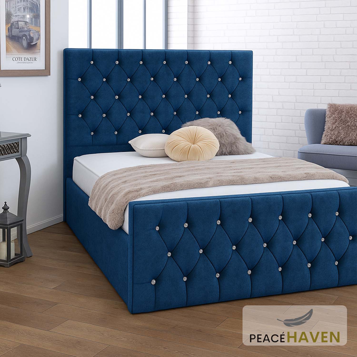 Orion Bed Frame – Upholstered Design