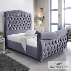 Upholstered Bed Frame – Paris Design