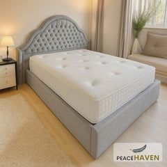 Edwardian Chesterfield Headboard Bed