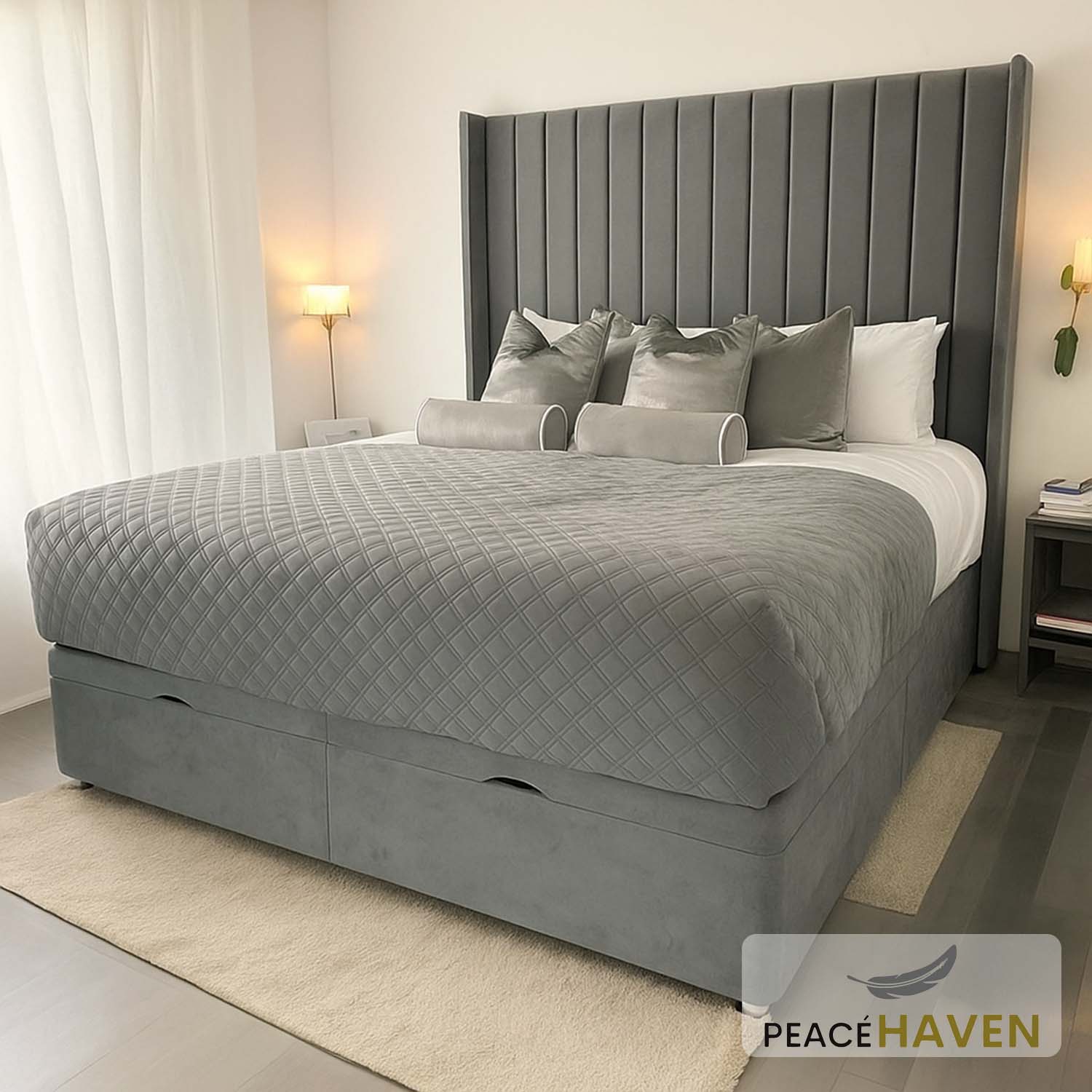 Amy Lauren Edition – Vertical Panel Ottoman Divan Bed