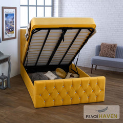 Orion Upholstered Ottoman Bed