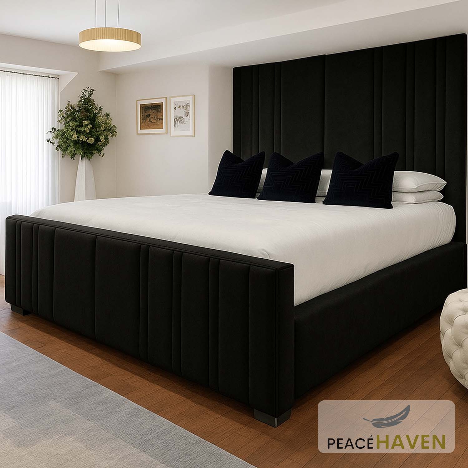 Lucy Bed Frame Vertical Panel