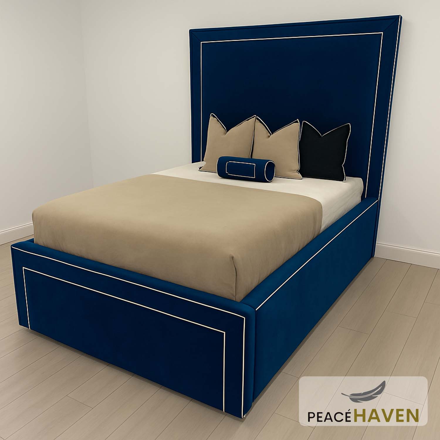 Emerson Contrast Piping Bed