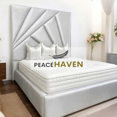 Eastcliffe Sculpted Sunburst Headboard Bed