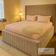 Sorella Vertical Channel Headboard & Footboard Bed