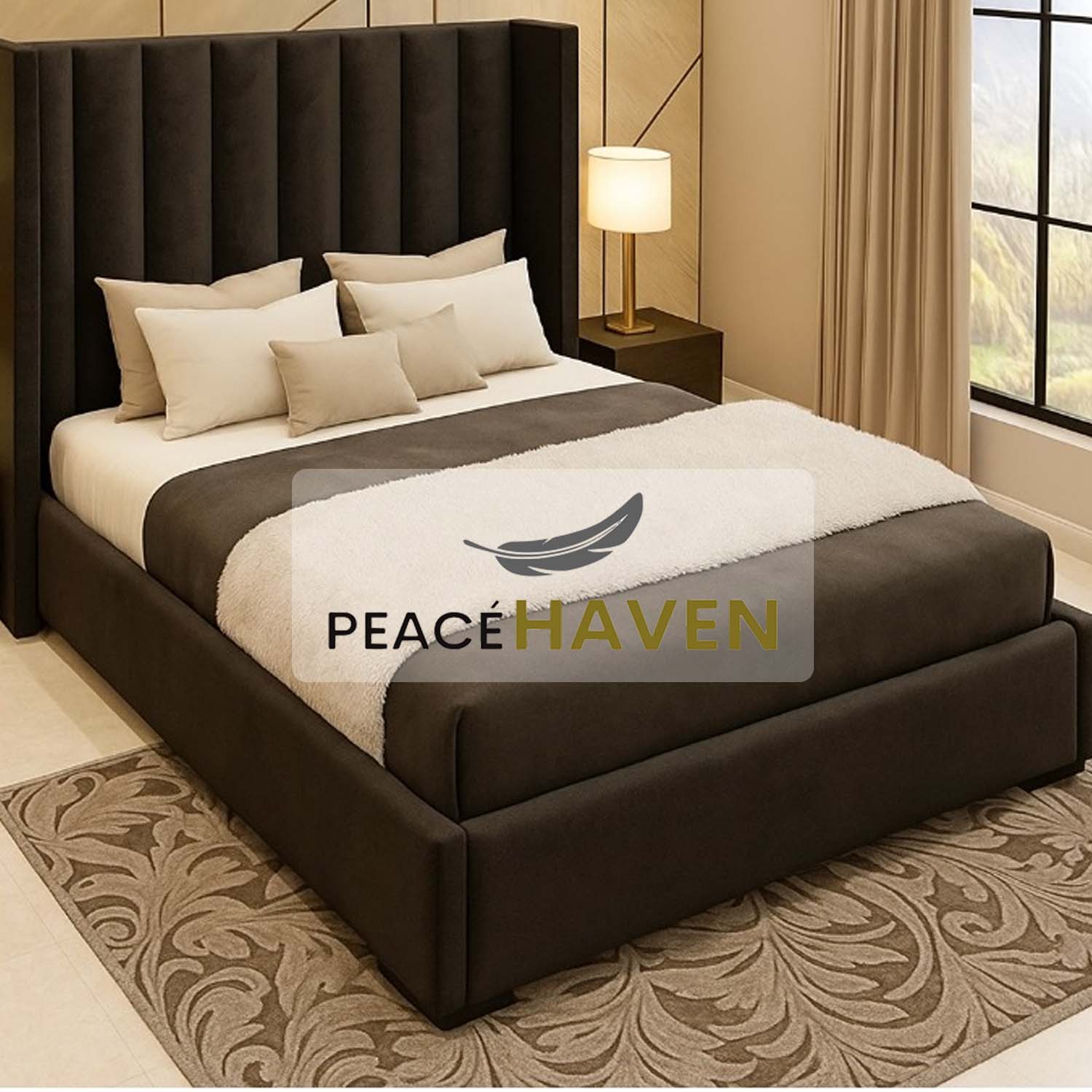Empire Bed with Optional Ottoman Storage