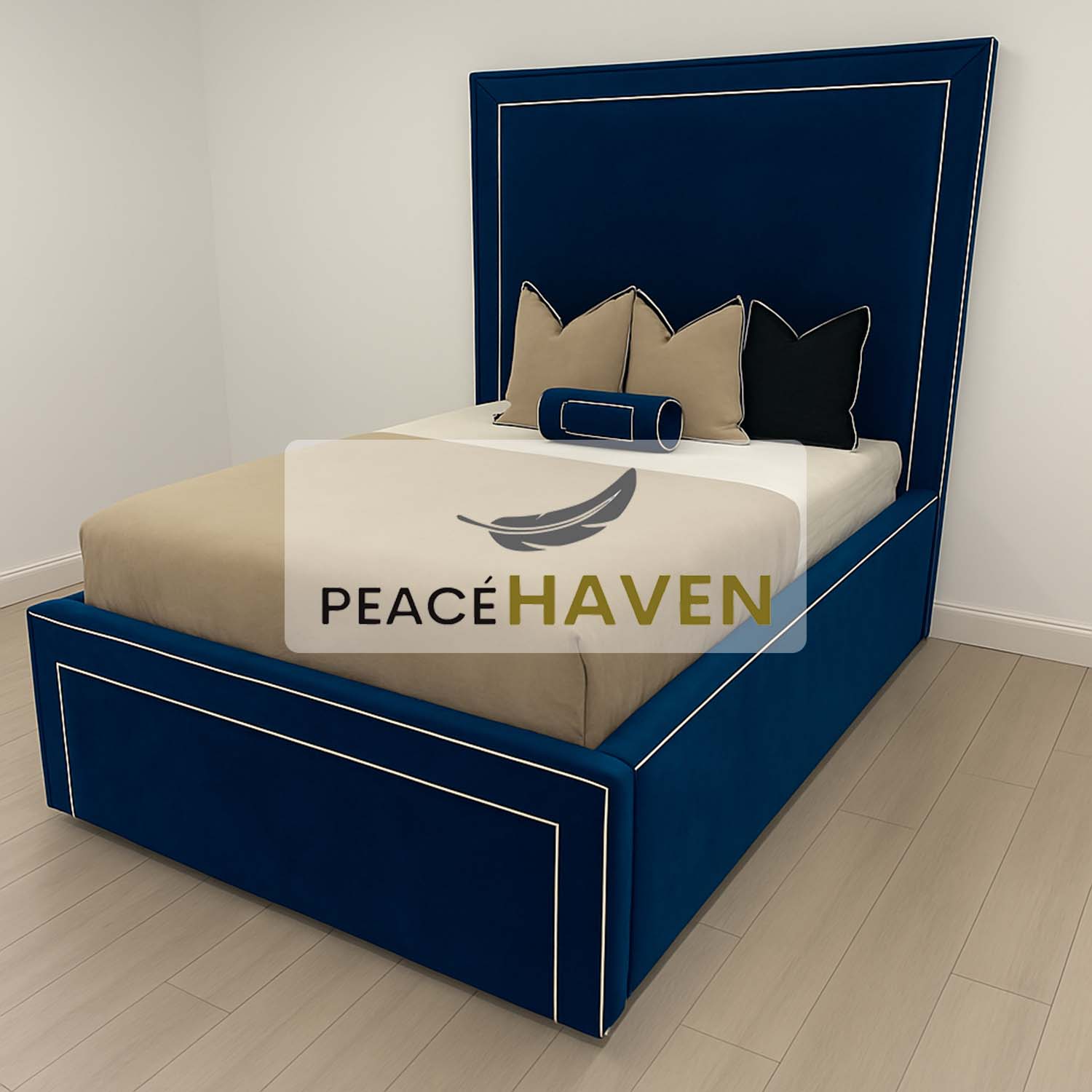 Emerson Contrast Piping Bed