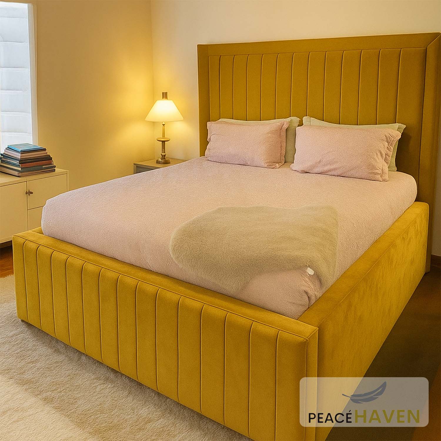 Sorella Vertical Channel Headboard & Footboard Bed