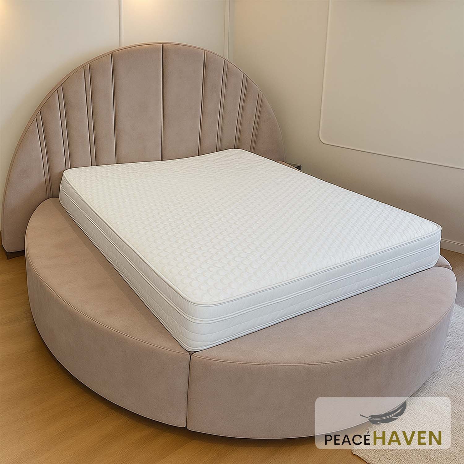 Court Contemporary Round Bed
