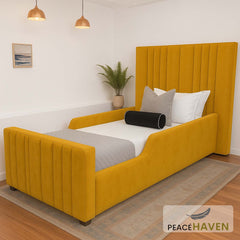 Sensatori Kids Panel Bed with Side Rails
