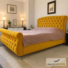 Winchester Chesterfield Sleigh Bed