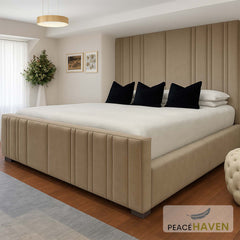 Lucy Bed Frame Vertical Panel