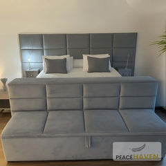 Frach Rahty Modern Panelled Bed