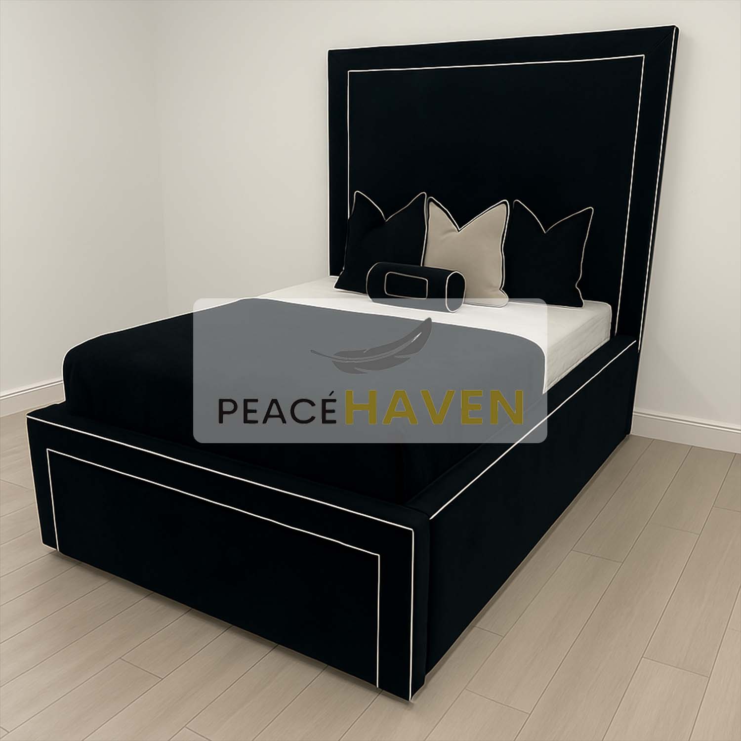 Emerson Contrast Piping Bed