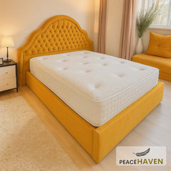 Edwardian Chesterfield Headboard Bed