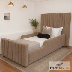 Sensatori Kids Panel Bed with Side Rails