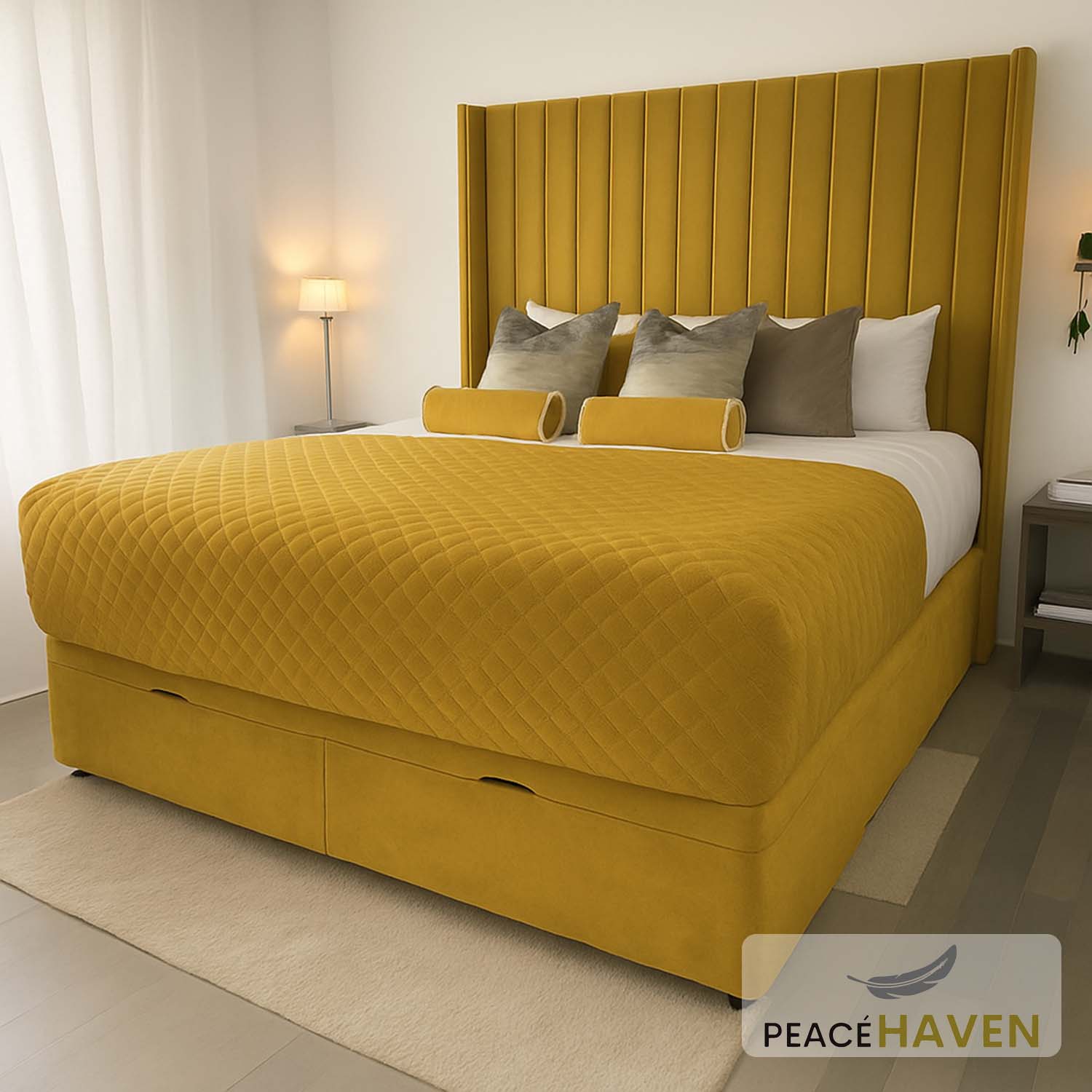 Amy Lauren Edition – Vertical Panel Ottoman Divan Bed